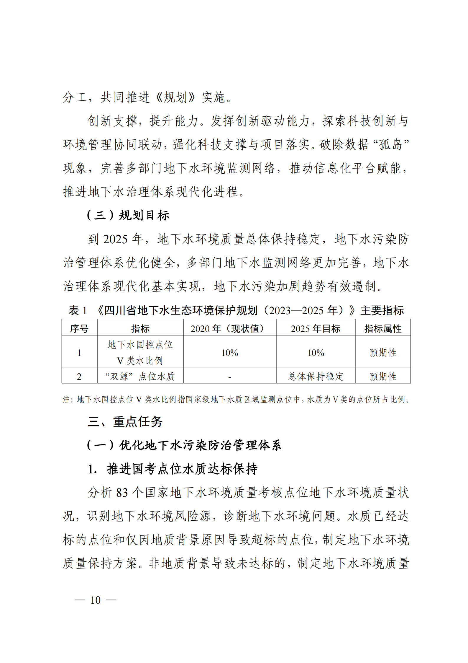 《四川省地下水生態環境保護規劃（2023—2025年）》_09
